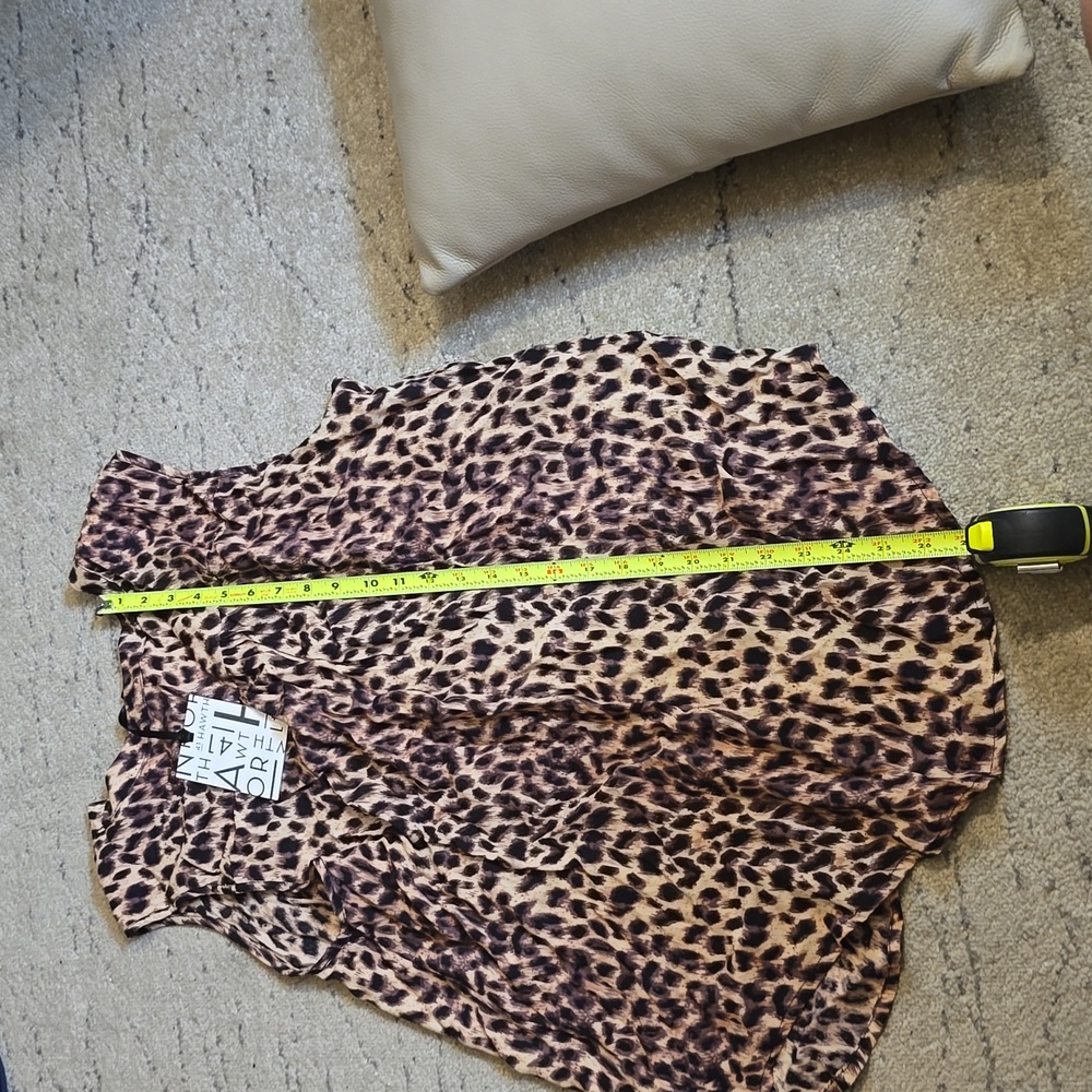 41 hawthorn blouse, size XL, animal print - Picture 7 of 12